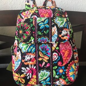 Vera Bradley Midnight Mickey Disney backpack NEW